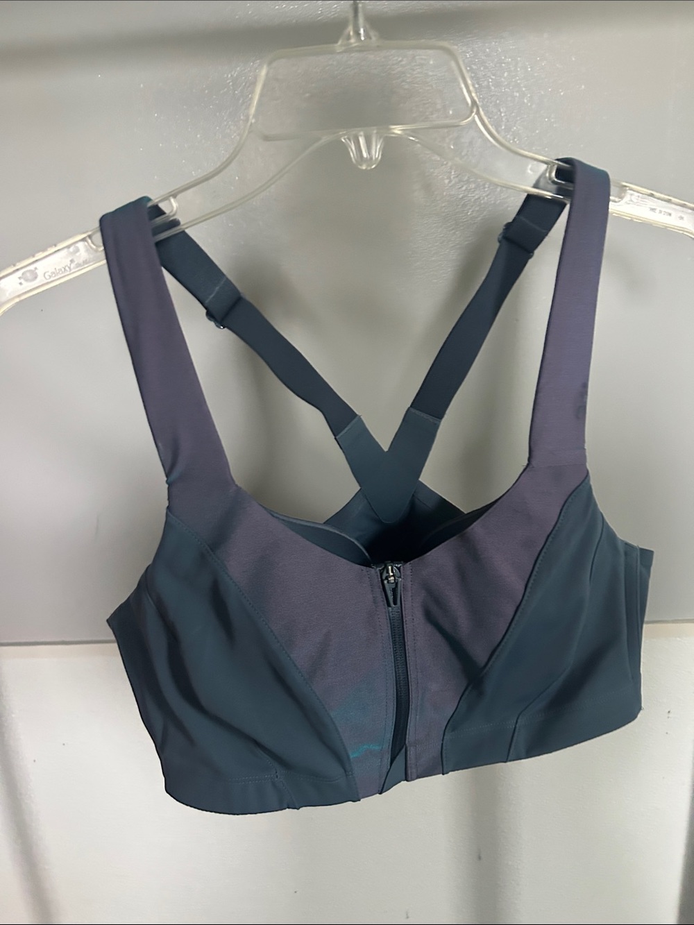 Victoria’s Secret Women’s Front-Zip Supportive Sports Bra - Navy